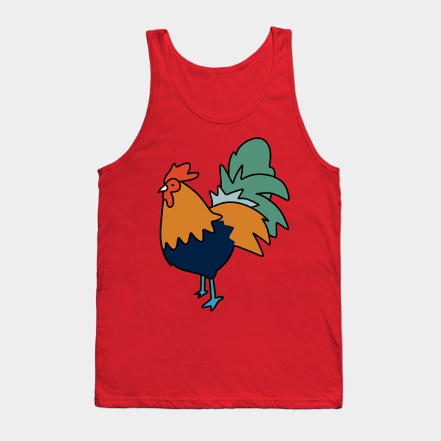 Rooster Tank Top by saradaboru